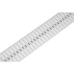 Wago 210 White Black Print Label, 35mm Width, 5mm Height, 1500Per Pack Qty