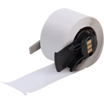 Brady B-423 Polyester White Label Roll, 76.2mm Width, 25.40mm Height