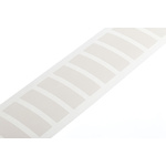 RS PRO White Adhesive Anti Tamper Label Sheet, Pack of 200