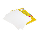 Avery White Adhesive Heavy duty Label Sheet, Pack of 20