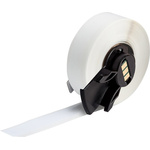Brady B-422 Polyester White Cable Labels, 12.7mm Width