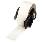 Brady B-423 Polyester White Label Roll, 12.7mm Width, 6.99mm Height