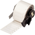 Brady B-423 Polyester White Label Roll, 16.51mm Width, 5.08mm Height