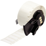Brady B-423 Polyester White Label Roll, 25.4mm Width, 50.8mm Height