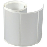 HellermannTyton Silver Label Roll, 63.5mm Width, 50.8mm Height, 500Per Roll Qty