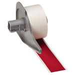 Brady B-595 Vinyl Red Cable Labels, 25.4mm Width, 1 Qty