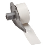 Brady B-109 Rigid Polythene White Cable Labels, 19.05mm Width, 76.2mm Height, 100 Qty