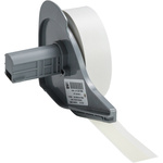 Brady B-595 Vinyl Transparent Cable Labels, 12.7mm Width, 15.27mm Height