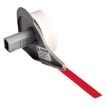 Brady B-595 Vinyl Red Cable Labels, 12.7mm Width, 1 Qty