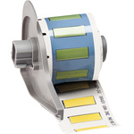 Brady B-342 PermaSleeve White Heatshrink Labels, 25.4mm Width, 8.51mm Height, 100 Qty