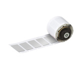Brady B-7593 Engraved Replacement Silver Label Roll, 27mm Width, 18mm Height