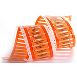 TE Connectivity ZHD-SCE Yellow Heatshrink Labels, 50mm Width, 250 Qty