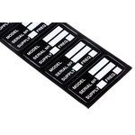 Brady Adhesive Pre-Printed Adhesive Label. Quantity: 100