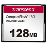 Transcend CF180I CompactFlash Industrial 128 MB SLC Compact Flash Card