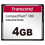 Transcend CF180I CompactFlash Industrial 4 GB SLC Compact Flash Card