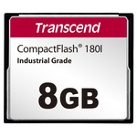 Transcend CF180I CompactFlash Industrial 8 GB SLC Compact Flash Card