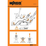 Wago Pre-Printed Label. Quantity: 100EA