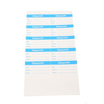 Idento Adhesive Pre-Printed Adhesive Label. Quantity: 10
