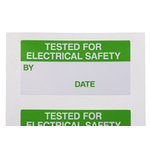 Brady Adhesive Pre-Printed Adhesive Label. Quantity: 120
