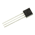 Analog Devices Fixed Shunt Voltage Reference 1.235V ±0.3 % 3-Pin TO-92, LT1004CZ-1.2