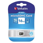 Verbatim 16 GB MicroSDHC Micro SD Card, Class 10