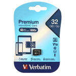 Verbatim 32 GB MicroSDHC Micro SD Card, Class 10