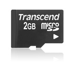Transcend 2 GB MicroSD Micro SD Card