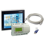 Crouzet Millenium Evo Series PLC CPU for Use with Logic Controllers, Relay Output, 12-Input, Analogue, Digital Input