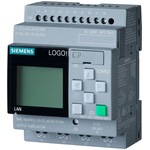 Siemens LOGO! Series PLC CPU for Use with LOGO! 8.3, 12 V dc, 24 V dc Supply, Relay Output, 8-Input, Analogue, Digital