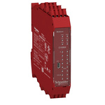 Schneider Electric XPSMCM Series Controller for Use with Expansion Modules, 24 V dc Supply, PNP Output, 8-Input, PNP,