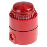 Fulleon Flashni Sounder Beacon 101dB, Red Xenon, 18 → 28 V dc, IP56, IP65