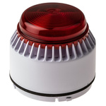 Fulleon Flashni Sounder Beacon 101dB, Red Xenon, 18 → 28 V dc, IP58, IP65