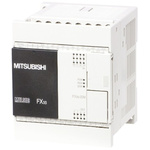 Mitsubishi FX3S Series PLC CPU for Use with FX3 Series, Relay, Transistor Output, 12-Input, DC Input