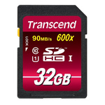 Transcend 32 GB SDHC SD Card, Class 10, UHS-1 U1