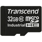 Transcend 32 GB Industrial MicroSDHC Micro SD Card, Class 10