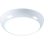 Knightsbridge Round LED Bulkhead Light, 14.2 W, 230 V, , Lamp Supplied, IP44