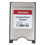 Transcend PCMCIA Internal Card Reader for Compact Flash Type I, Compact Flash Type II Memory Cards
