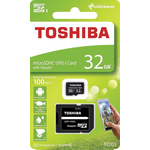 Toshiba 32GB MicroSD Micro SD Card, Class 10, UHS-1 U1