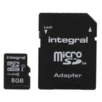 Integral Memory 8 GB MicroSDXC Micro SD Card, Class 10