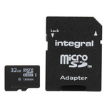 Integral Memory 32 GB MicroSDHC Micro SD Card, Class 10