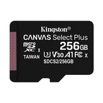 Kingston 256 GB MicroSD Micro SD Card, Class 10, UHS-I