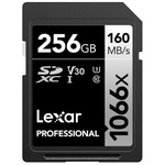 Lexar 256 GB SDXC SD Card, Class 10