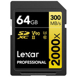 Lexar 64 GB SDHC SD Card, Class 10