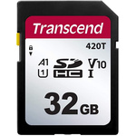 Transcend 32 GB SDHC SD Card, A1, U1, V10