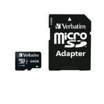 Verbatim 64 GB MicroSDXC Micro SD Card, V30