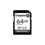 Kingston 64 GB Industrial SD SD Card, UHS-I Speed Class U3