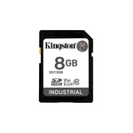 Kingston 8 GB Industrial SD SD Card, UHS-I Speed Class U3