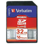 Verbatim 32 GB SDHC SD Card, Class 10