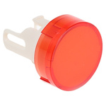 Red Round Push Button Lens