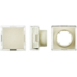 White Square Push Button Lens for use with TP2 Series